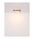Pikara 40.5cm Integrated LED Semi Flush Ceiling Light Wood Look LED 3000K-7