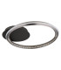 Alaina Single Ring Integrated LED Semi Flush Ceiling Light Grey Matt LED Dimmable 2700-6000K-2