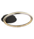 Alaina Single Ring Integrated LED Semi Flush Ceiling Light Grey Matt LED Dimmable 2700-6000K-4