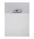 Alaina Single Ring Integrated LED Semi Flush Ceiling Light Grey Matt LED Dimmable 2700-6000K-8