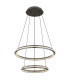 Alaina Pendant Ceiling Light Grey Matt 2x LED Dimmable 2700-6000K-1
