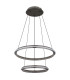 Alaina Pendant Ceiling Light Grey Matt 2x LED Dimmable 2700-6000K-2