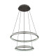 Alaina Pendant Ceiling Light Grey Matt 2x LED Dimmable 2700-6000K-5