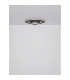 Beatrix I Integrated LED Semi Flush Ceiling Light Brown Rectangular Square 1x LED 3000K-7