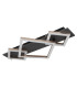 Beatrix I Integrated LED Semi Flush Ceiling Light Matt Black Rectangular 3 Square 3x LED 3000K-2