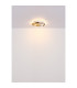 Julio Integrated LED Semi Flush Ceiling Light Wood Look Dark 3x LED 3000K-5