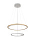 Umbra Pendant Ceiling Light Silver Colored 2x LED Dimmable 2700-6500K Remote Control Timer-2