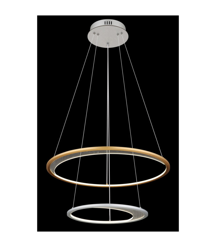 Umbra Pendant Ceiling Light Silver Colored 2x LED Dimmable 2700-6500K Remote Control Timer-3