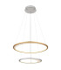 Umbra Pendant Ceiling Light Silver Colored 2x LED Dimmable 2700-6500K Remote Control Timer-4