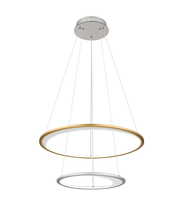 Umbra Pendant Ceiling Light Silver Colored 2x LED Dimmable 2700-6500K Remote Control Timer-5