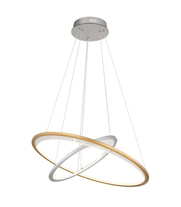 Umbra Pendant Ceiling Light Silver Colored 2x LED Dimmable 2700-6500K Remote Control Timer-6