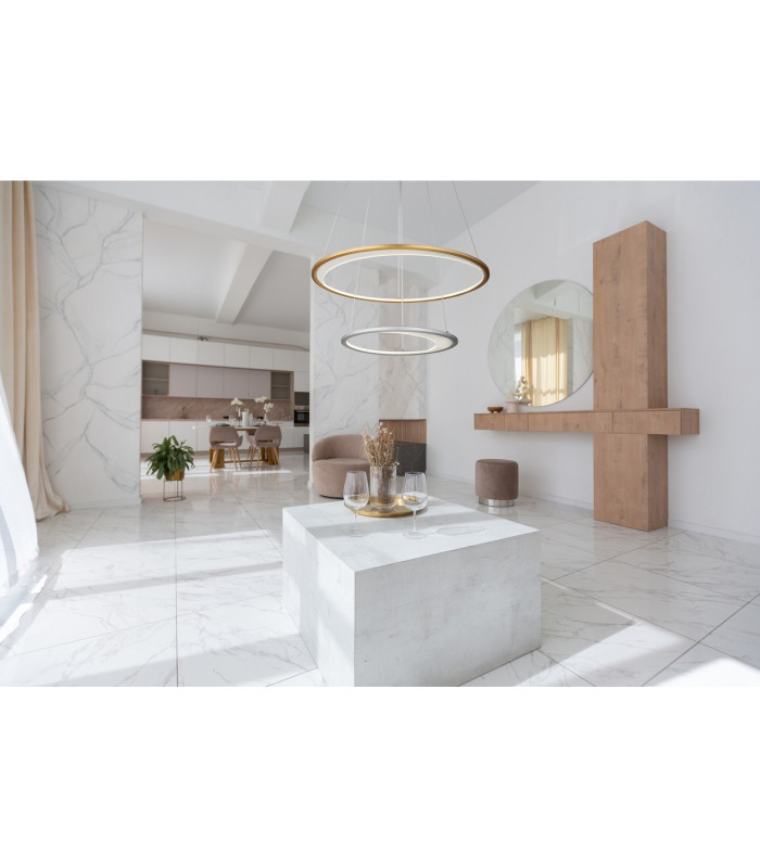 Umbra Pendant Ceiling Light Silver Colored 2x LED Dimmable 2700-6500K Remote Control Timer-8