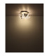 Kuni 46cm Integrated LED Semi Flush Ceiling Light Grey Dark LED Dimmable 2700-6500K Remote Control Timer-6