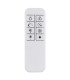 Kuni 46cm Integrated LED Semi Flush Ceiling Light Grey Dark LED Dimmable 2700-6500K Remote Control Timer-9
