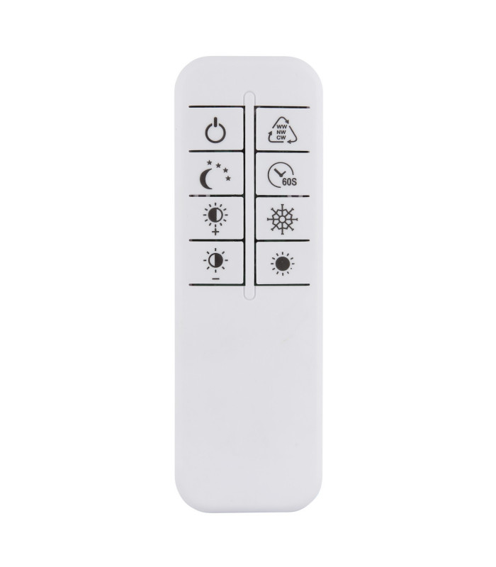 Kuni 46cm Integrated LED Semi Flush Ceiling Light Grey Dark LED Dimmable 2700-6500K Remote Control Timer-9
