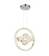Neil Pendant Ceiling Light Chrome K5 Crystals 3x LED Dimmable 2700-6000K-1