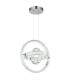 Neil Pendant Ceiling Light Chrome K5 Crystals 3x LED Dimmable 2700-6000K-8