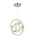 Neil Pendant Ceiling Light Chrome K5 Crystals 3x LED Dimmable 2700-6000K-9