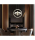 Neil Pendant Ceiling Light Chrome K5 Crystals 3x LED Dimmable 2700-6000K-14