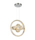 Neil Pendant Ceiling Light Chrome K5 Crystals 3x LED Dimmable 2700-6000K-15