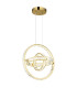 Neil Pendant Ceiling Light Gold Colors K5 Crystals 3x LED Dimmable 2700-6000K-1