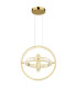 Neil Pendant Ceiling Light Gold Colors K5 Crystals 3x LED Dimmable 2700-6000K-3