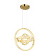 Neil Pendant Ceiling Light Gold Colors K5 Crystals 3x LED Dimmable 2700-6000K-7