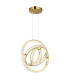 Neil Pendant Ceiling Light Gold Colors K5 Crystals 3x LED Dimmable 2700-6000K-9