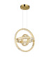 Neil Pendant Ceiling Light Gold Colors K5 Crystals 3x LED Dimmable 2700-6000K-15
