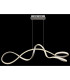 Swirl Pendant Ceiling Light Nickel Matt LED 4000K-5