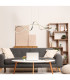 Swirl Pendant Ceiling Light Nickel Matt LED 4000K-6