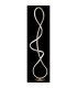 Swirl LED Integrated Floor Lamp Nickel Matt LED 4000K-3