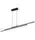 Kirina Pendant Ceiling Light Matt Black 2x LED 3000K-2