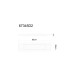 Woody 80x20cm Integrated LED Semi Flush Ceiling Light Matt Black LED 3000K-11