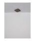Hayden 30cm Integrated LED Semi Flush Ceiling Light Matt Black LED 3000K-7