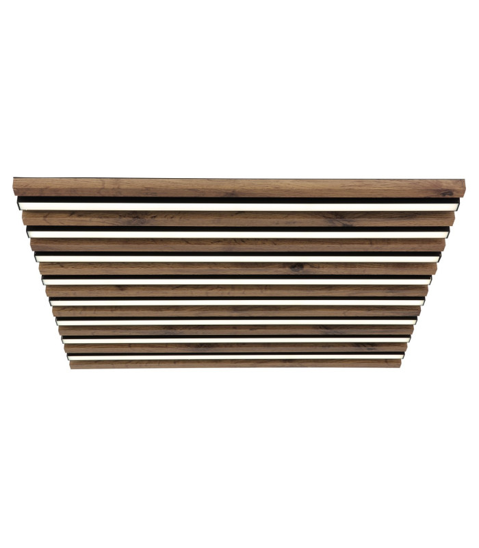 Hayden Integrated LED Semi Flush Ceiling Light Matt Black LED Dimmable 2700-6500K Remote Control-3