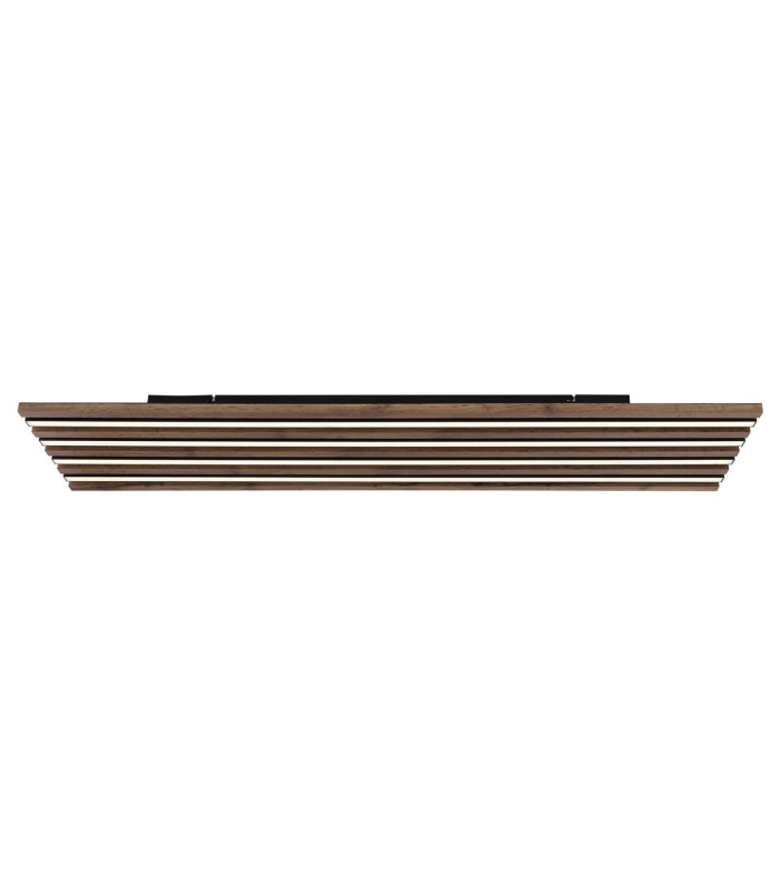 Hayden Integrated LED Semi Flush Ceiling Light Matt Black LED Dimmable 2700-6500K Remote Control Timer-3