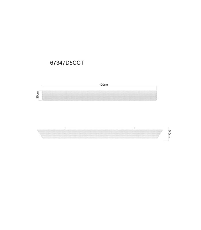 Hayden Integrated LED Semi Flush Ceiling Light Matt Black LED Dimmable 2700-6500K Remote Control Timer-10