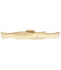 Juliet Integrated LED Semi Flush Ceiling Light Gold Colours Matt LED 3200K-3