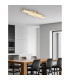 Juliet Integrated LED Semi Flush Ceiling Light Gold Colours Matt LED 3200K-6