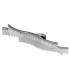 Juliet Integrated LED Semi Flush Ceiling Light Graphite Matt LED 3200K-2