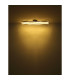 Juliet Integrated LED Semi Flush Ceiling Light Graphite Matt LED 3200K-6