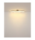 Juliet Integrated LED Semi Flush Ceiling Light Graphite Matt LED 3200K-7