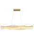 Juliet Pendant Ceiling Light Gold Colours Matt LED 3200K-3