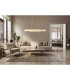 Juliet Pendant Ceiling Light Gold Colours Matt LED 3200K-6