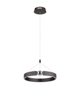 Hendricks Pendant Ceiling Light Bronze Colored Brushed LED 3000K-2