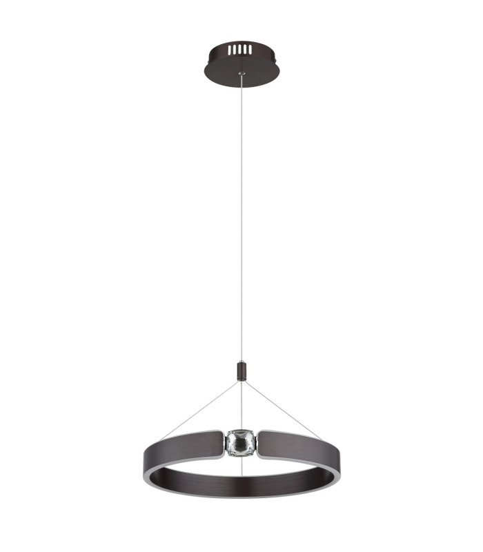 Hendricks Pendant Ceiling Light Bronze Colored Brushed LED 3000K-2