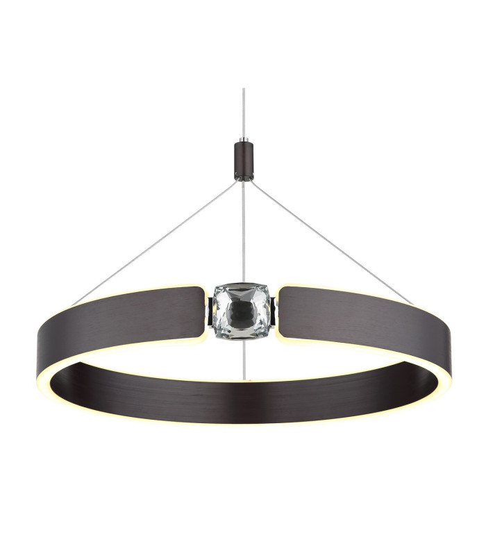 Hendricks Pendant Ceiling Light Bronze Colored Brushed LED 3000K-3