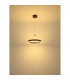 Hendricks Pendant Ceiling Light Bronze Colored Brushed LED 3000K-4