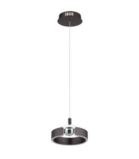 Hendricks Pendant Ceiling Light Bronze Colored Brushed LED 3000K-2